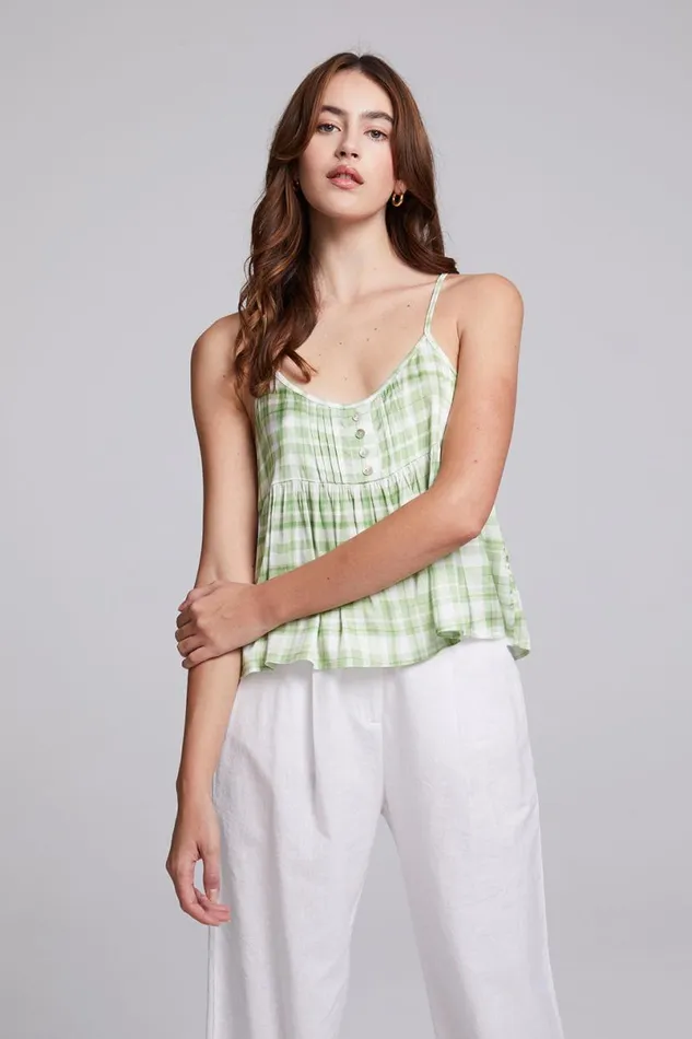 Womens Tops Chaser Brand Bellini Pistachio Blouse