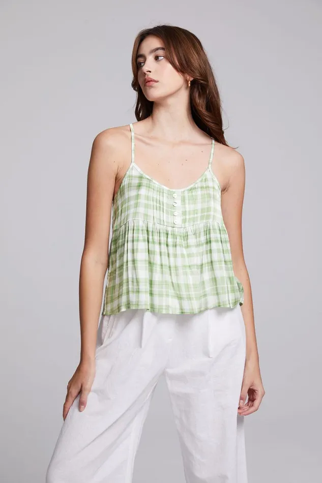 Womens Tops Chaser Brand Bellini Pistachio Blouse