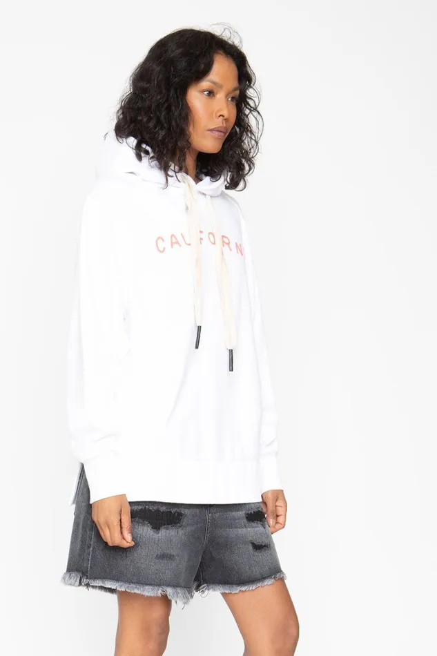 Womens Tops Chaser Brand California Oversized Pullover Hoodie