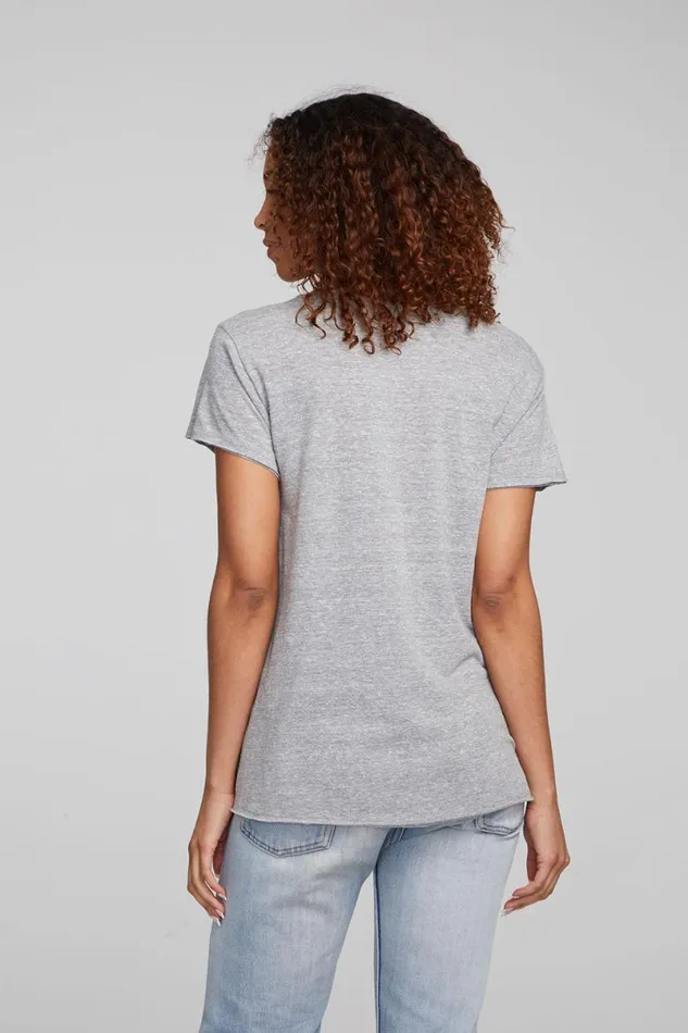 Womens Tops Chaser Brand Moon And Roses Tee
