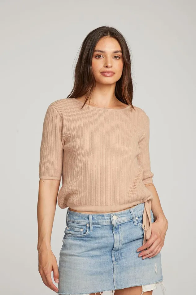 Womens Tops Chaser Brand Powelll Portabella Tee