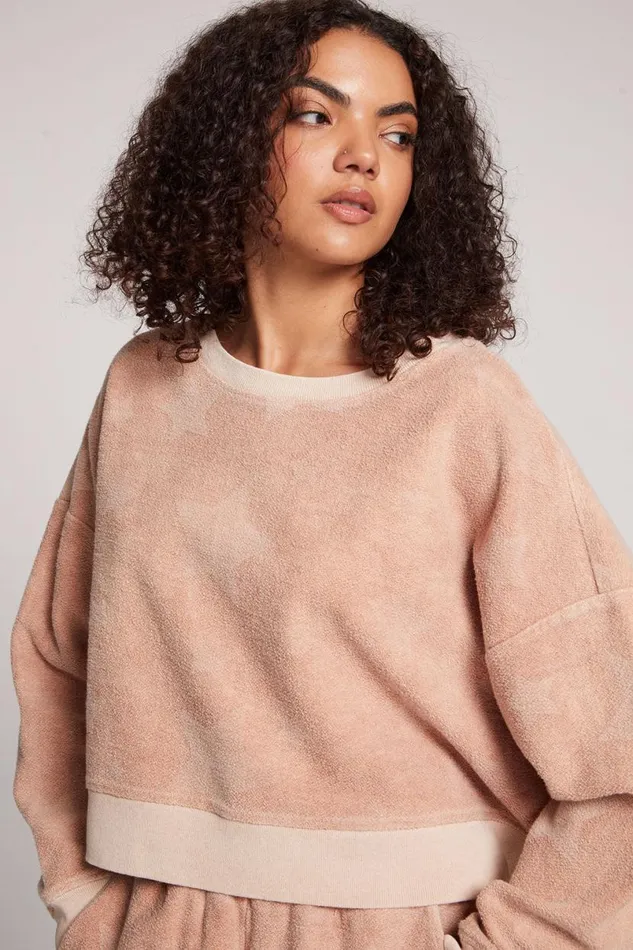 Womens Tops Chaser Brand Ramone Star Pullover