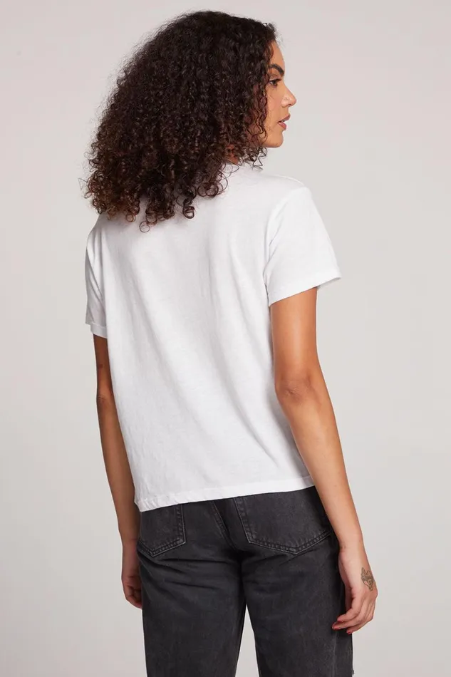 Womens Tops Chaser Brand Red Bow Tee