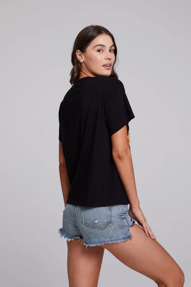 Womens Tops Chaser Brand Santa Fe Crew Neck Tee