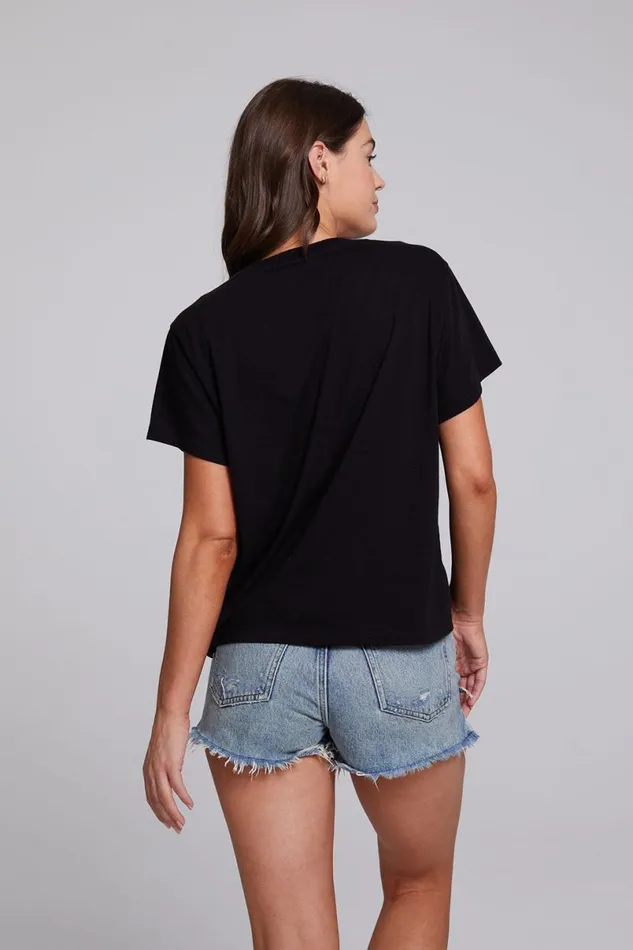 Womens Tops Chaser Brand Santa Fe Crew Neck Tee