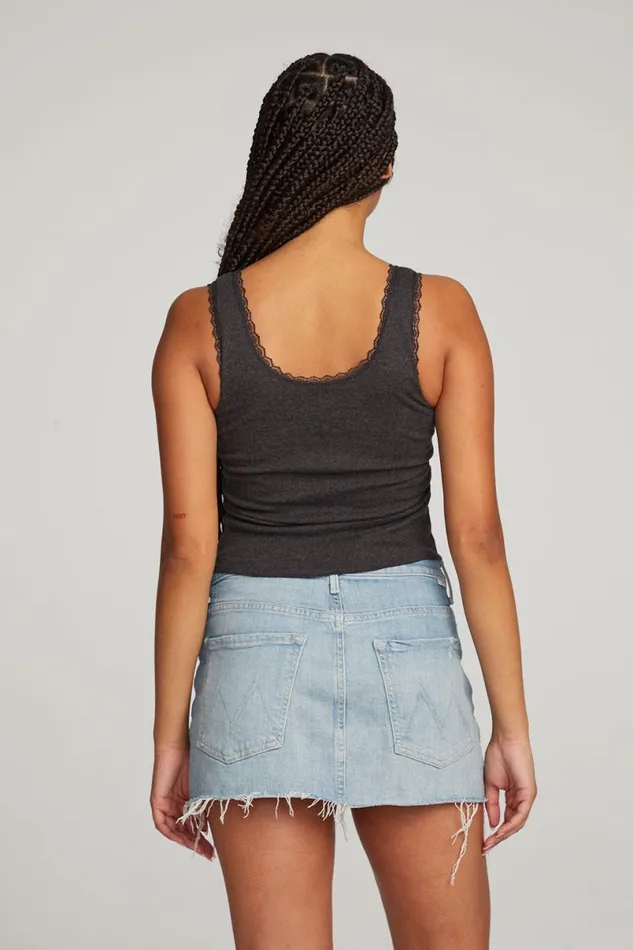 Womens Tops Chaser Brand Smokin039 Tank Top