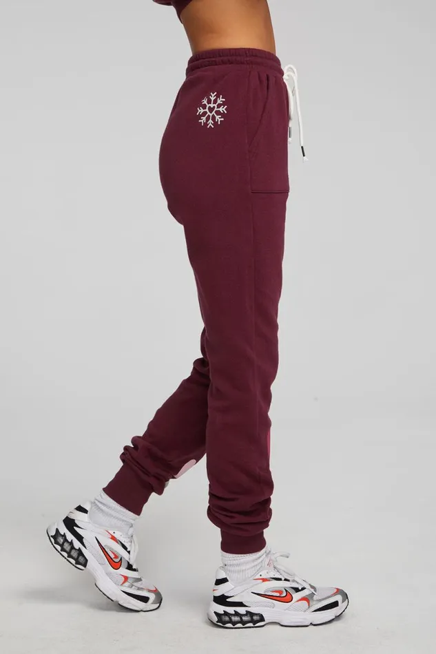 Womens Tops Chaser Brand Snow Heart Pants