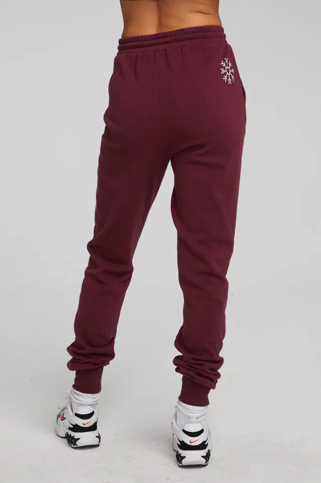 Womens Tops Chaser Brand Snow Heart Pants
