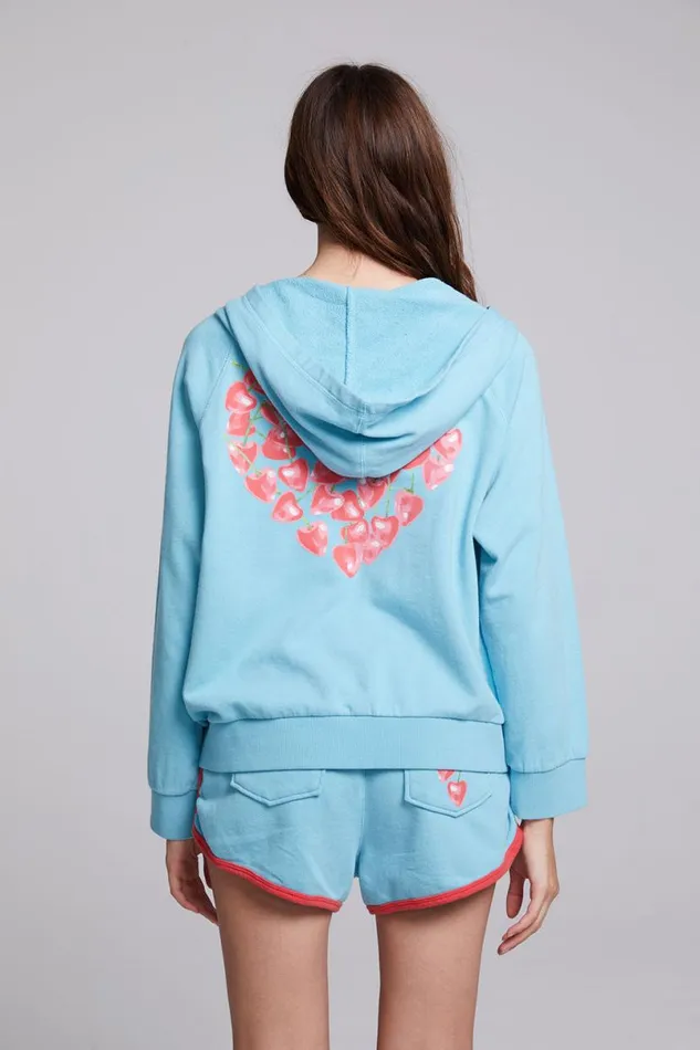 Womens Tops Chaser Brand Sweet Things Sweatshirt