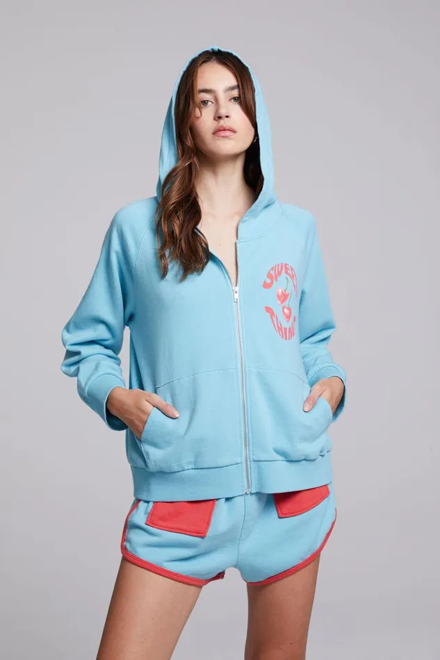 Womens Tops Chaser Brand Sweet Things Sweatshirt
