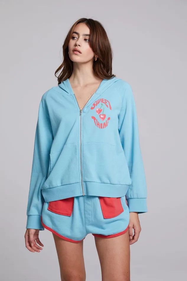 Womens Tops Chaser Brand Sweet Things Sweatshirt