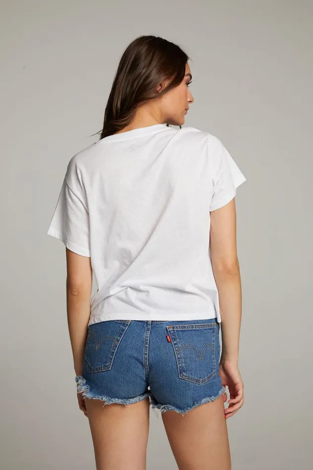 Womens Tops Chaser Brand The Hamptons Crewneck Tee