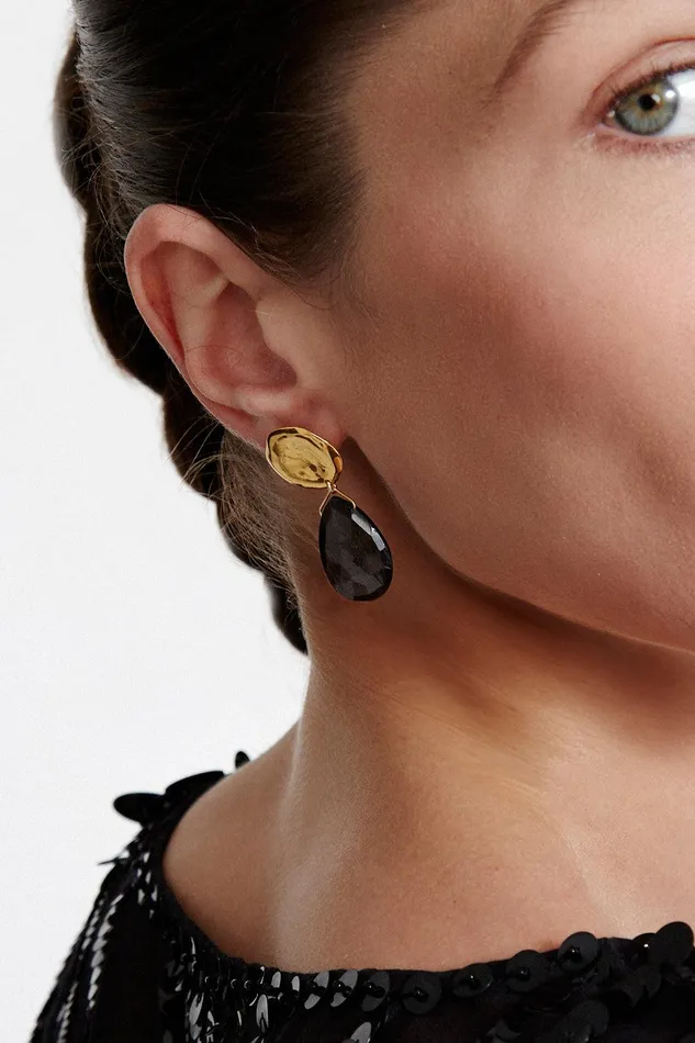 Yasmine Coin Drop Earrings Hypersthene Women Chan Luu Earrings