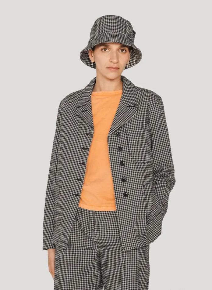 YMC City Jacket Black Multi Womens Outerwear