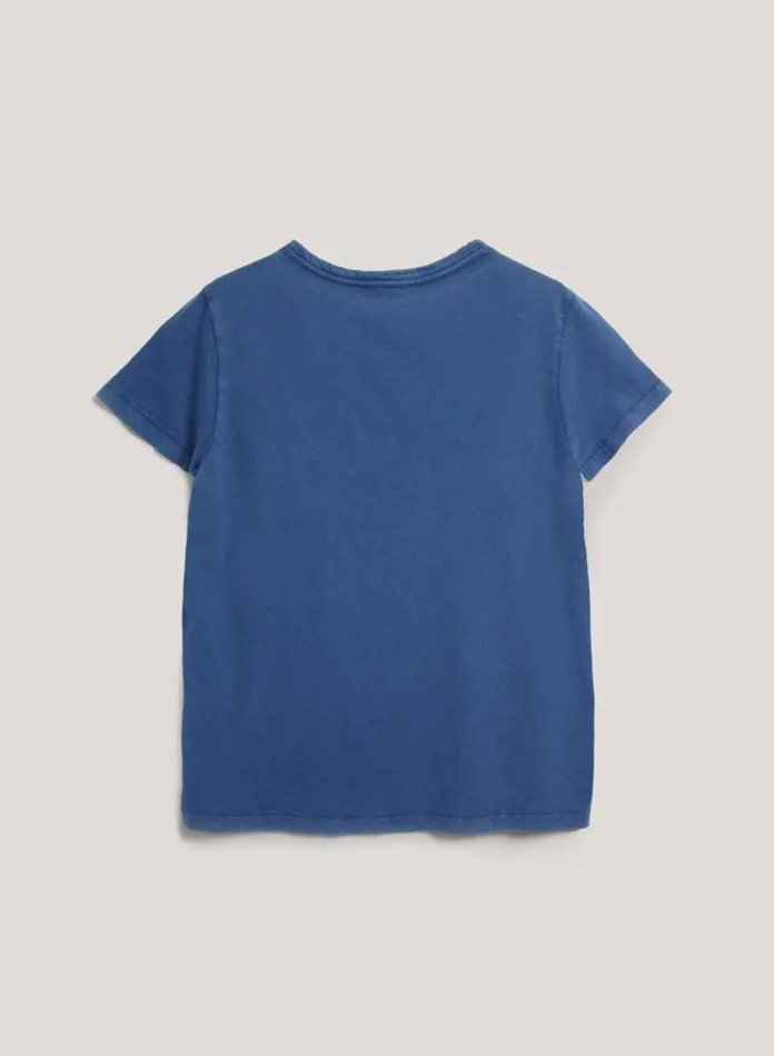 YMC Day T Shirt Blue Womens TShirts