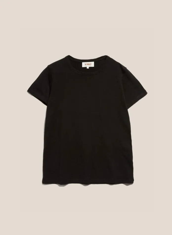 YMC Earth Day TShirt Black Womens Earth