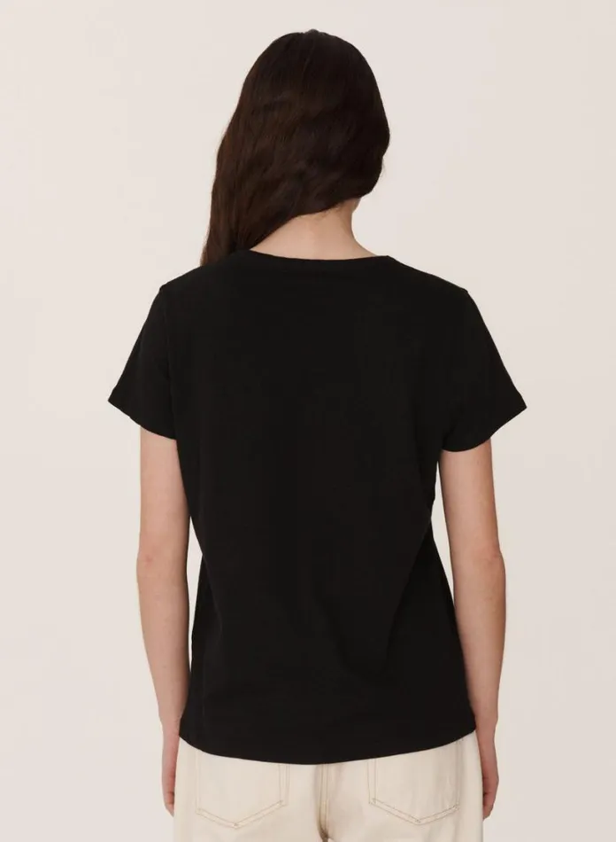YMC Earth Day TShirt Black Womens Earth