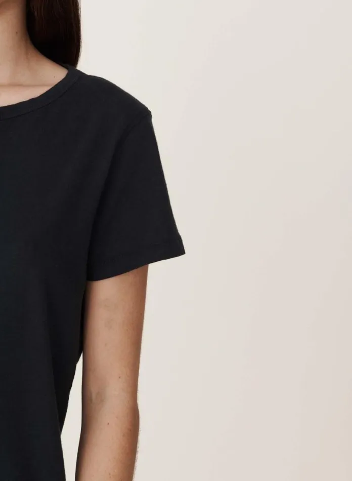 YMC Earth Day TShirt Navy Womens Earth
