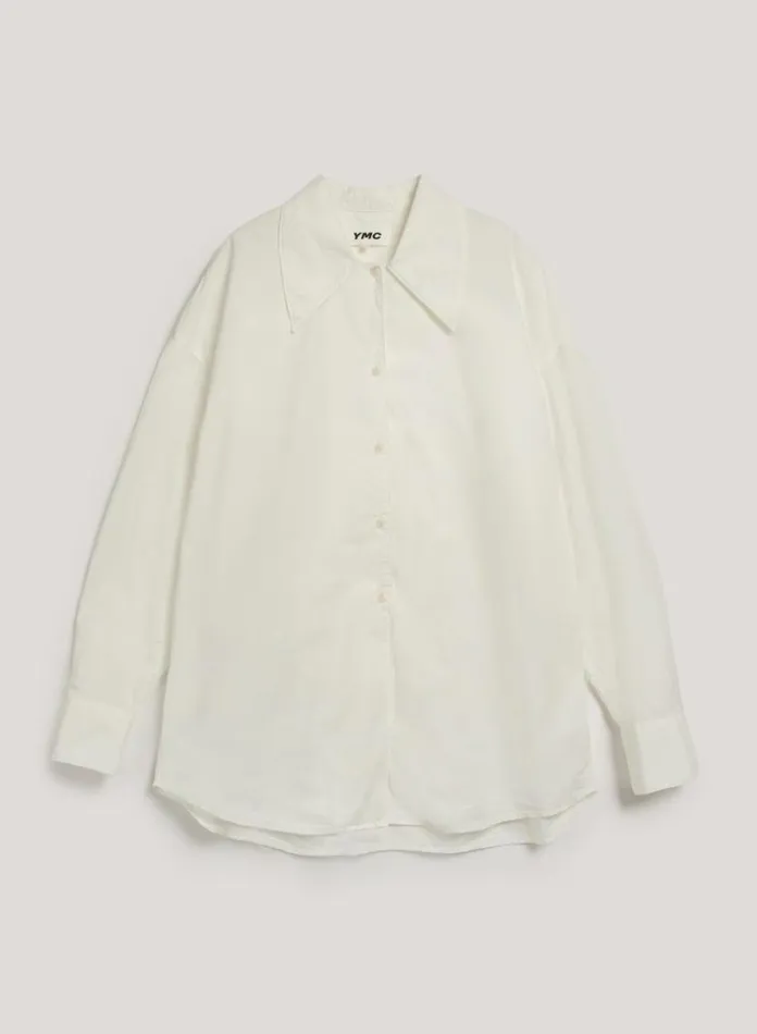 YMC Lena Shirt White Womens Shirts