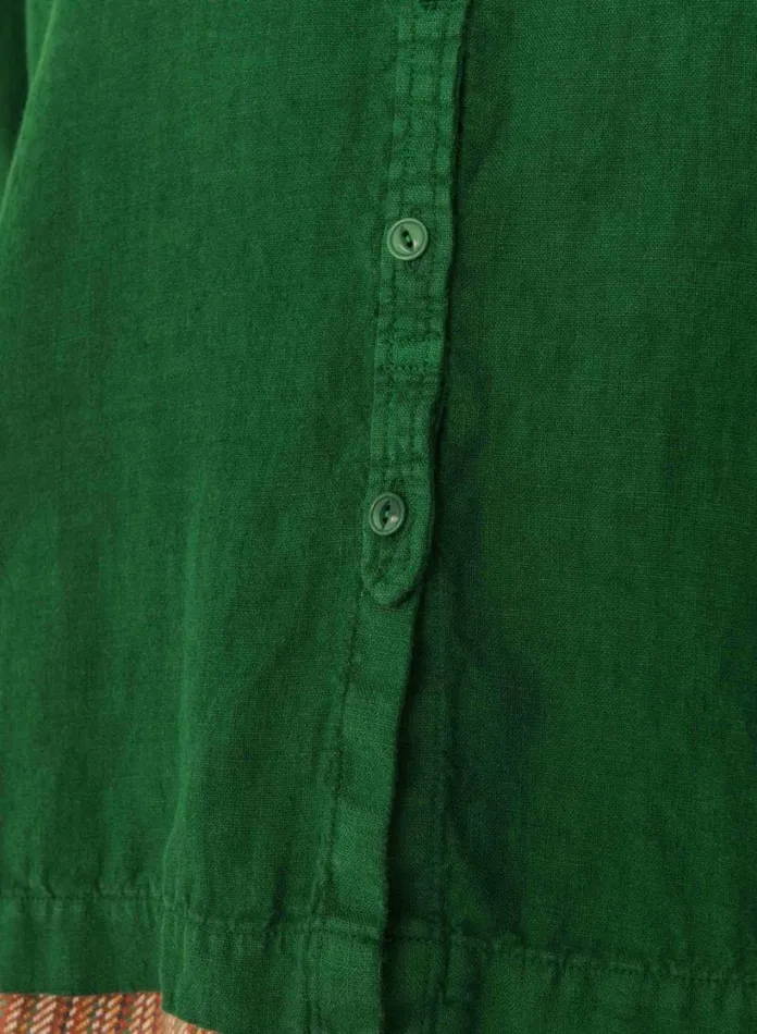 YMC Marianne Shirt Green Womens Shirts