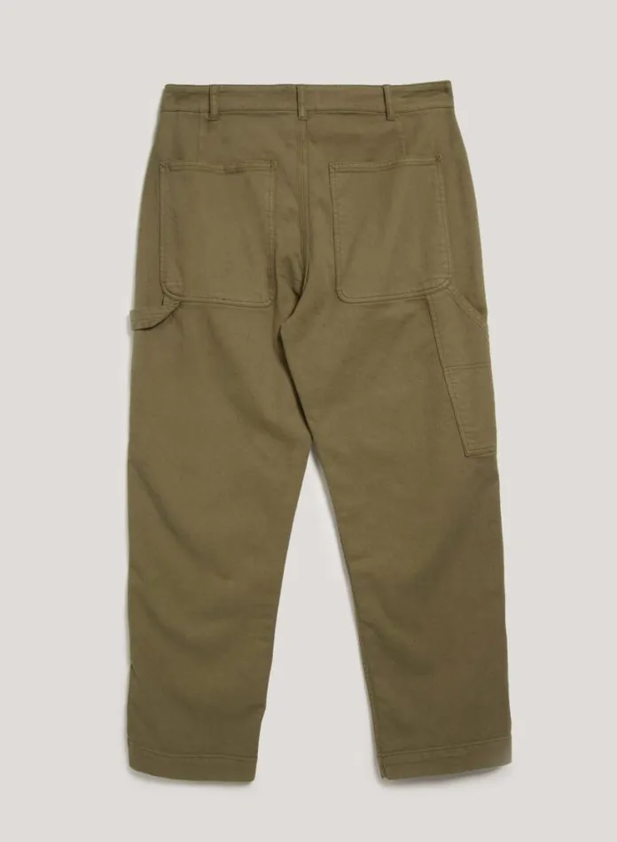 YMC Painter Trouser Olive Mens Trousers