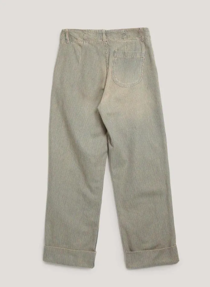 YMC Sailor Trouser Blue Multi Womens Trousers