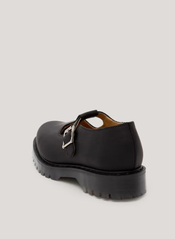 YMC Solovair X Mary Jane Black Womens Footwear