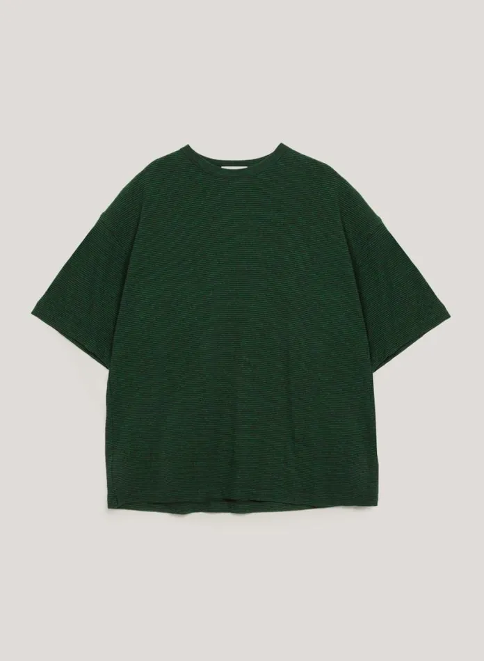 YMC Triple T Shirt Green Mens TShirts