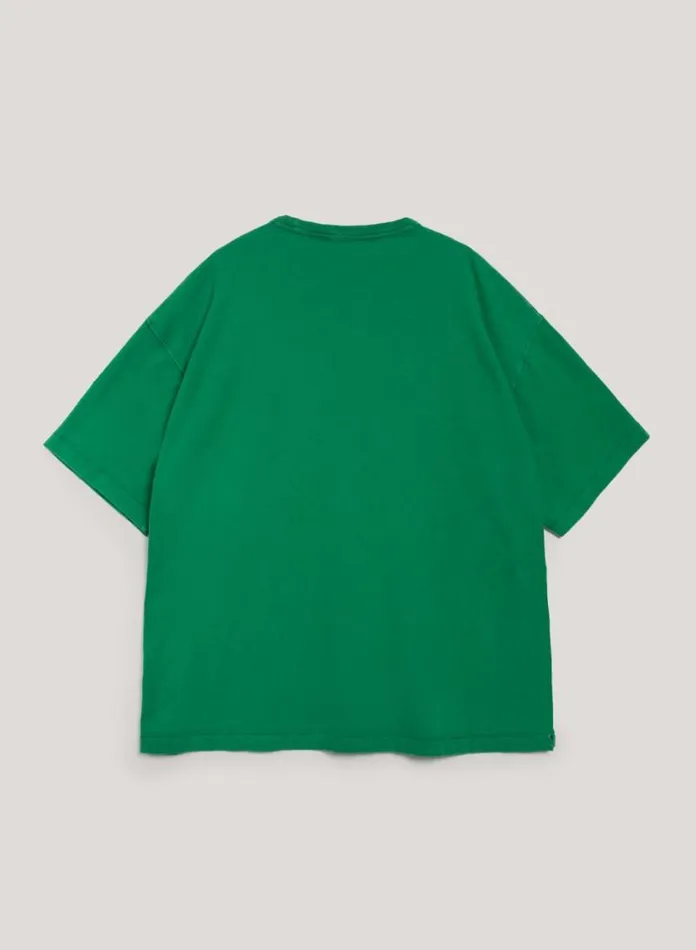 YMC Triple T Shirt Green Mens TShirts