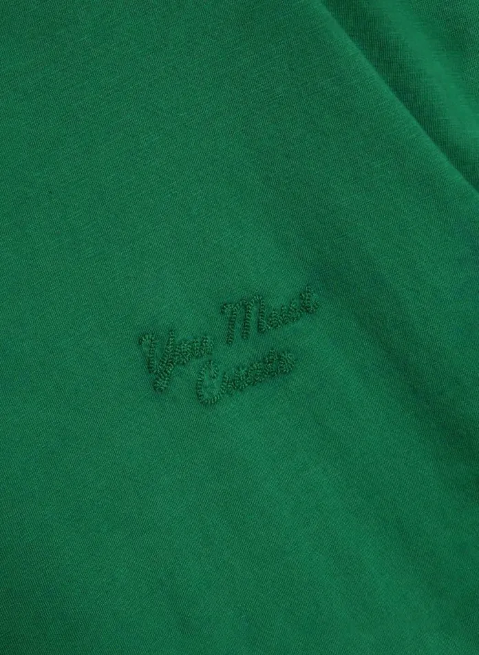 YMC Triple T Shirt Green Mens TShirts