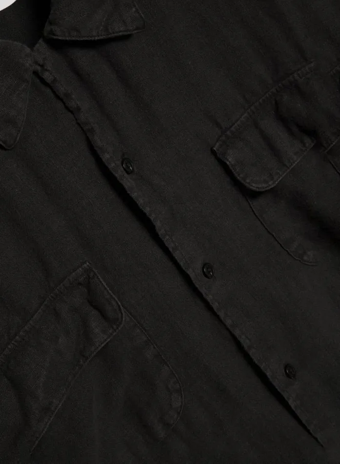 YMC Wray Shirt Black Mens Shirts