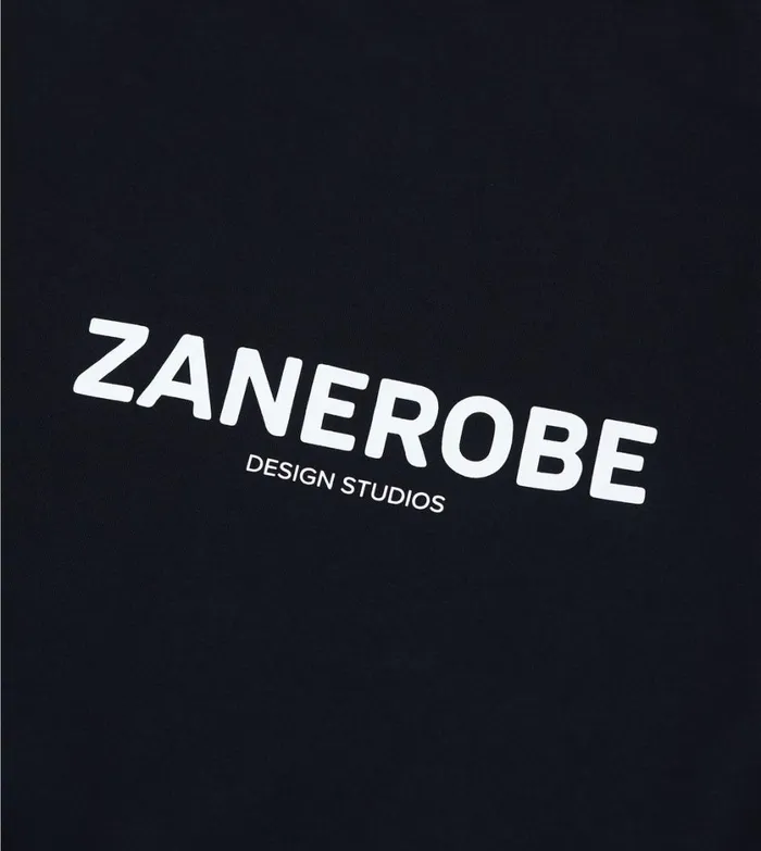 Zanerobe Hoodies and Sweaters Men ZDS Lowgo Crew Sweat Black