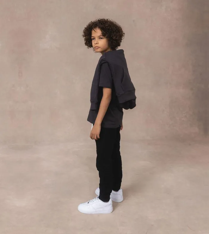 Zanerobe Kids Men Kids Box Tee GD Dk Grey