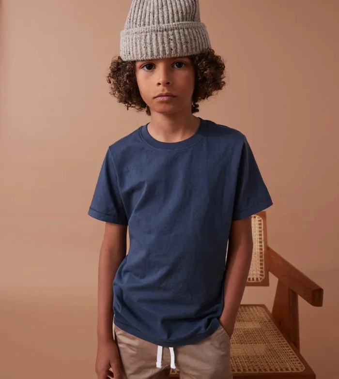Zanerobe Kids Men Kids Box Tee Slate