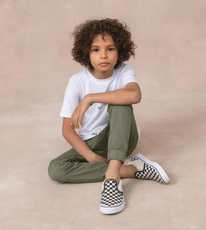 Zanerobe Kids Men Kids Smallshot LT Jogger GD Dk Moss