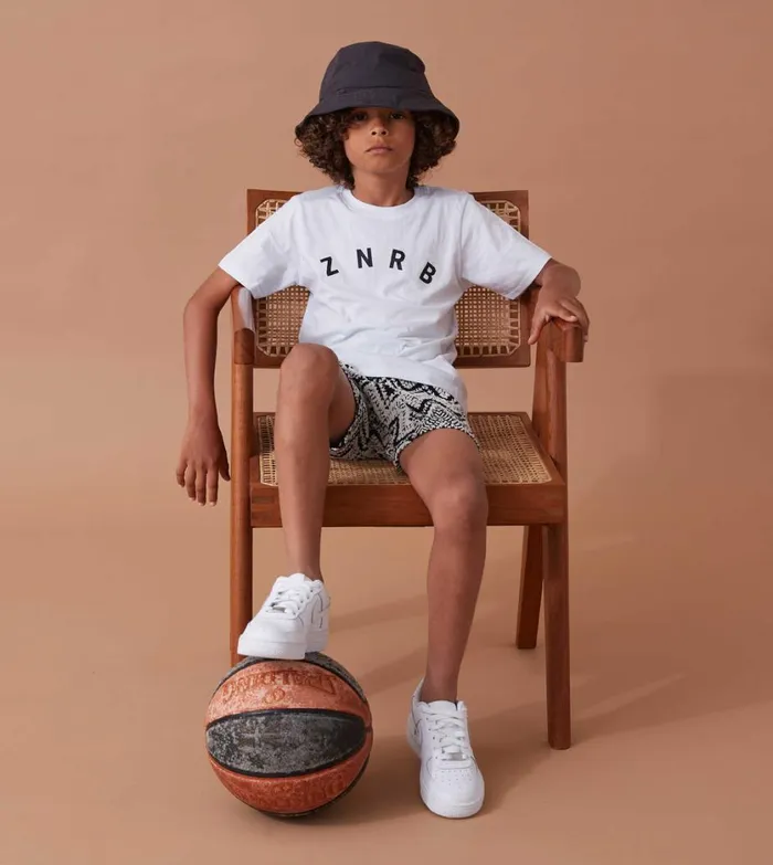 Zanerobe Kids Men Kids Smallshot ZZ Short BlackWhite