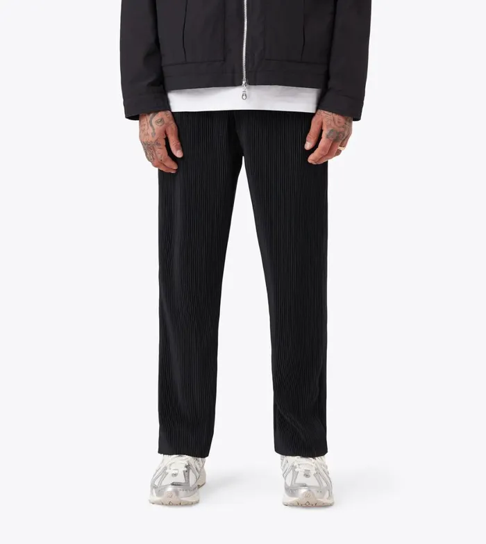 Zanerobe Pants Men Pleated Pant Black