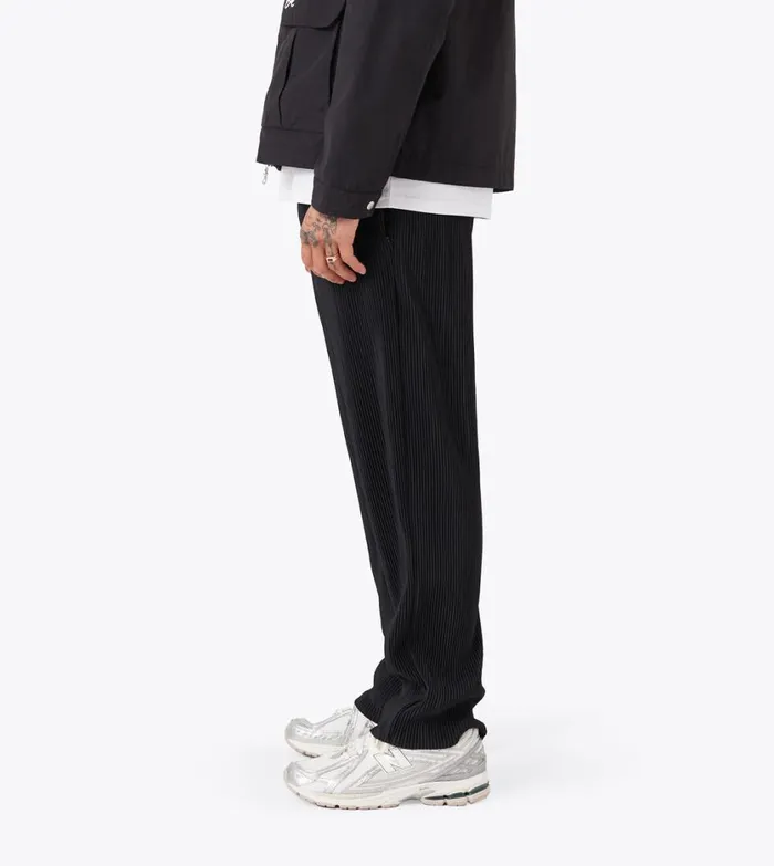 Zanerobe Pants Men Pleated Pant Black
