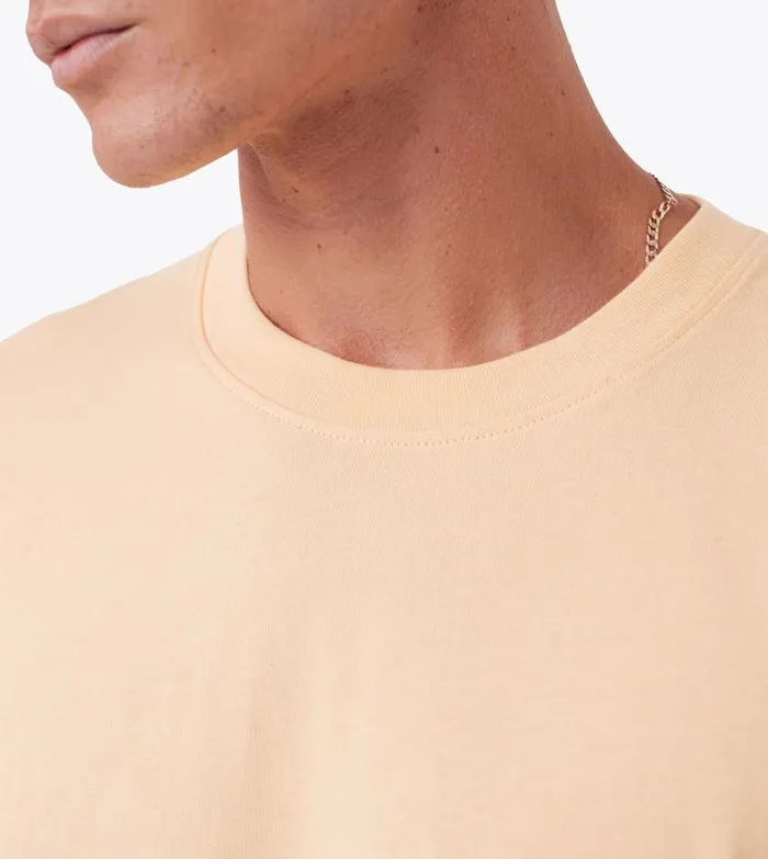 Zanerobe Tees and Tanks Men Box Tee GD Peach
